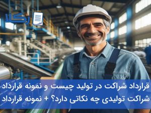 قرارداد شراکت در تولید