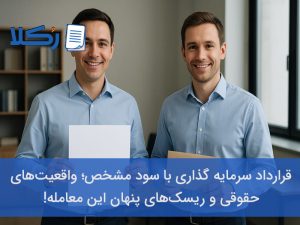 قرارداد سرمایه گذاری با سود مشخص