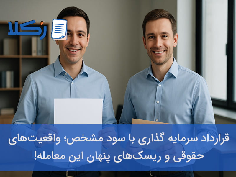 قرارداد سرمایه گذاری با سود مشخص