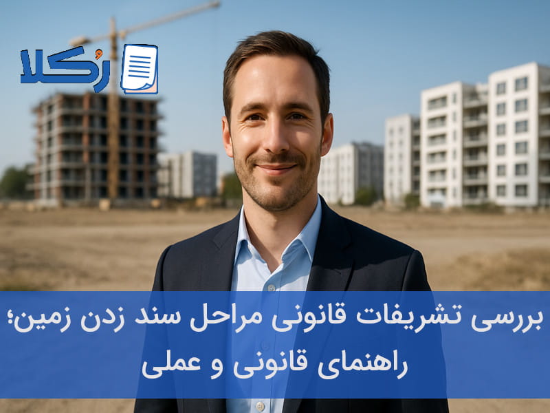مراحل سند زدن زمین