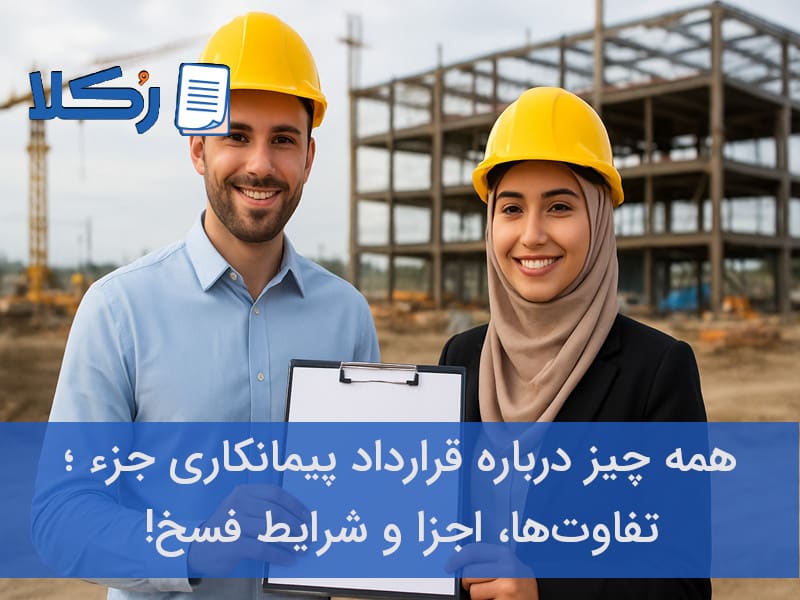 قرارداد پیمانکاری جزء