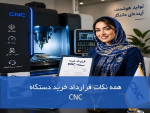 قرارداد خرید دستگاه cnc